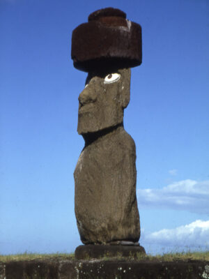 moai med øje