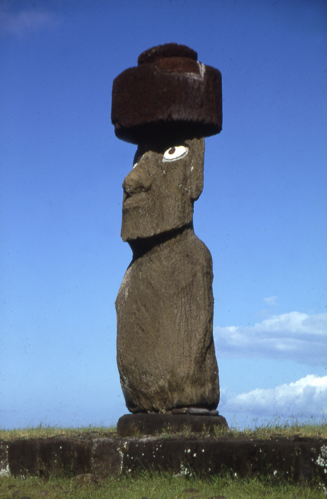 moai med øje