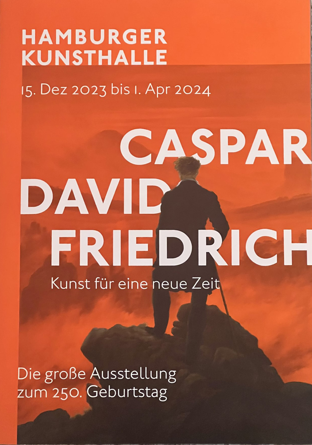 Caspar David Friedrich udstilling Hamborg